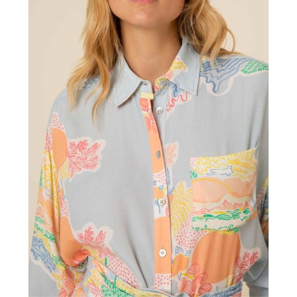 Printed "Vanessa" Shirt - Picture 3 of 3